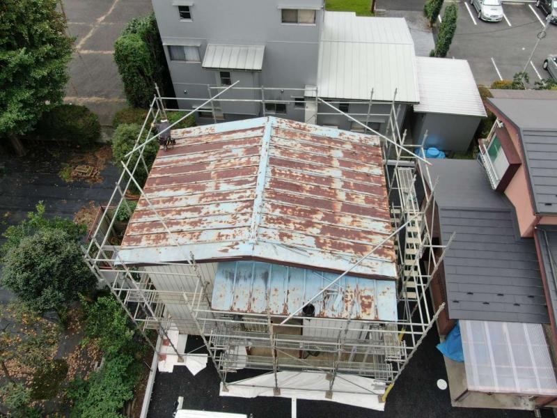 宇都宮市内T様倉庫改修工事完了