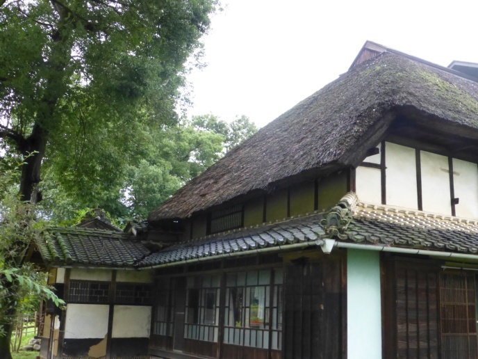 茅葺屋根改造工事