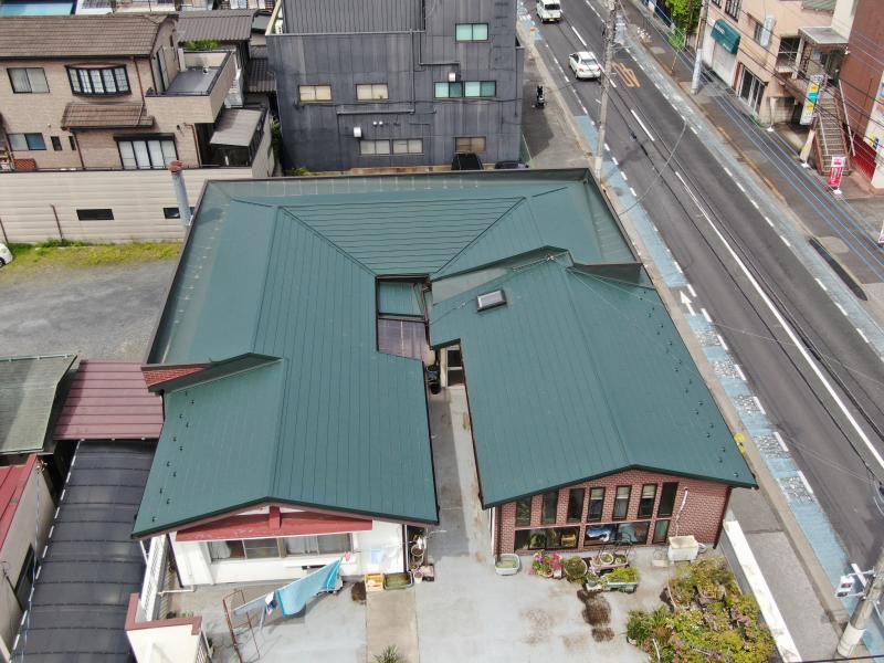 岩村邸屋根改修工事